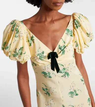 Rodarte Floral silk crêpe gown | Thumbnail 5 Rodarte Floral silk crêpe gown | Thumbnail 5