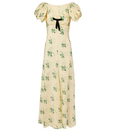 Rodarte Floral silk crêpe gown | Thumbnail 1 Rodarte Floral silk crêpe gown | Thumbnail 1