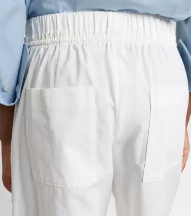 Vince Cotton poplin wide-leg pants | Thumbnail 3 Vince Cotton poplin wide-leg pants | Thumbnail 3