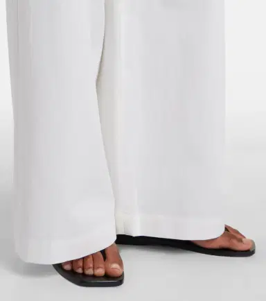 Vince Cotton poplin wide-leg pants | Thumbnail 6 Vince Cotton poplin wide-leg pants | Thumbnail 6