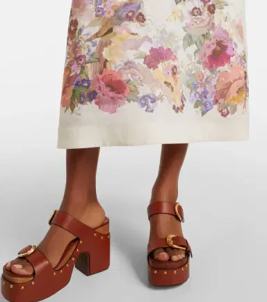 Zimmermann Alchemy floral linen midi dress | Thumbnail 3 Zimmermann Alchemy floral linen midi dress | Thumbnail 3