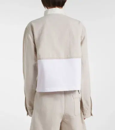 Prada Cotton and linen polo shirt | Thumbnail 5 Prada Cotton and linen polo shirt | Thumbnail 5