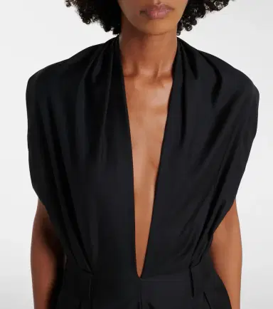 Coperni Halterneck virgin wool jumpsuit | Thumbnail 4 Coperni Halterneck virgin wool jumpsuit | Thumbnail 4
