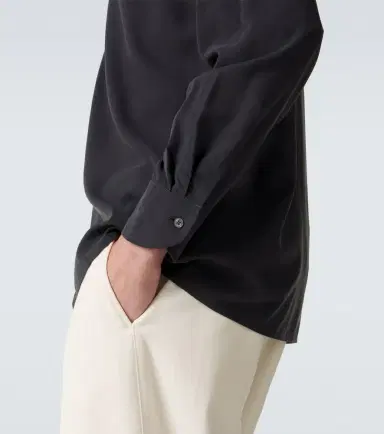 Saman Amel Silk shirt | Thumbnail 4 Saman Amel Silk shirt | Thumbnail 4