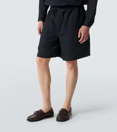 Saman Amel Linen shorts | Thumbnail 4 Saman Amel Linen shorts | Thumbnail 4