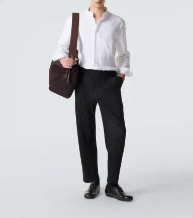 Homme Plissé Issey Miyake Homme Plissé Issey Miyake Basics pleated straight pants | Thumbnail 2 Homme Plissé Issey Miyake Homme Plissé Issey Miyake Basics pleated straight pants | Thumbnail 2