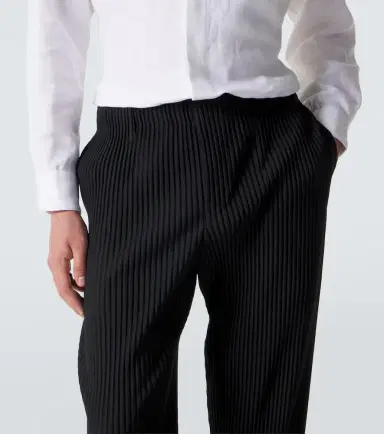 Homme Plissé Issey Miyake Homme Plissé Issey Miyake Basics pleated straight pants | Thumbnail 3 Homme Plissé Issey Miyake Homme Plissé Issey Miyake Basics pleated straight pants | Thumbnail 3