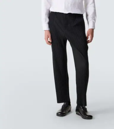 Homme Plissé Issey Miyake Homme Plissé Issey Miyake Basics pleated straight pants | Thumbnail 4 Homme Plissé Issey Miyake Homme Plissé Issey Miyake Basics pleated straight pants | Thumbnail 4