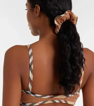 Burberry x Hunza G Tyler Check bikini | Thumbnail 3 Burberry x Hunza G Tyler Check bikini | Thumbnail 3