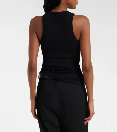Wardrobe.NYC Wardrobe. NYC Ribbed-knit cotton jersey tank top | Thumbnail 3 Wardrobe.NYC Wardrobe. NYC Ribbed-knit cotton jersey tank top | Thumbnail 3