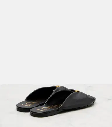 Loewe Paula's Ibiza Pebble leather slides | Thumbnail 3 Loewe Paula's Ibiza Pebble leather slides | Thumbnail 3