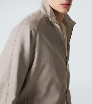 Stòffa Stòffa Reversible wool and linen blouson jacket | Thumbnail 4 Stòffa Stòffa Reversible wool and linen blouson jacket | Thumbnail 4