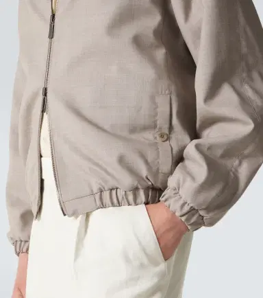 Stòffa Stòffa Reversible wool and linen blouson jacket | Thumbnail 5 Stòffa Stòffa Reversible wool and linen blouson jacket | Thumbnail 5