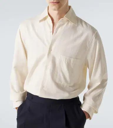 Stòffa Stòffa Striped cotton and silk shirt | Thumbnail 5 Stòffa Stòffa Striped cotton and silk shirt | Thumbnail 5