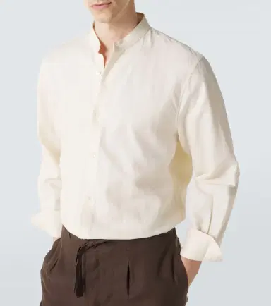 Stòffa Stòffa Cotton and linen shirt | Thumbnail 5 Stòffa Stòffa Cotton and linen shirt | Thumbnail 5