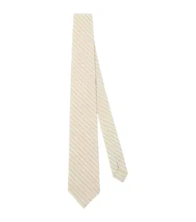 Auralee Striped wool tie | Thumbnail 1 Auralee Striped wool tie | Thumbnail 1
