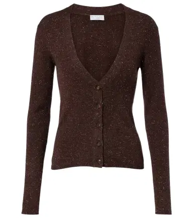 Brunello Cucinelli Ribbed-knit cashmere-blend cardigan | Thumbnail 1 Brunello Cucinelli Ribbed-knit cashmere-blend cardigan | Thumbnail 1