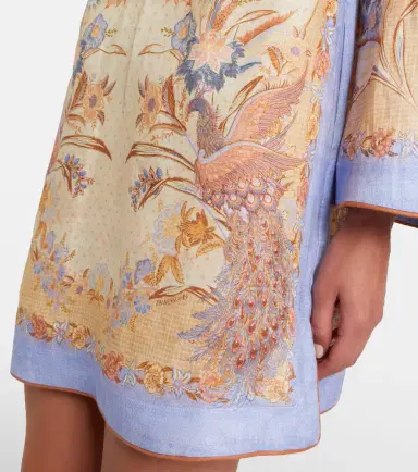Zimmermann Indra floral linen tunic | Thumbnail 3 Zimmermann Indra floral linen tunic | Thumbnail 3