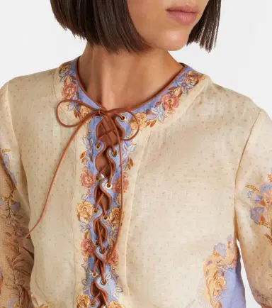 Zimmermann Indra floral linen tunic | Thumbnail 5 Zimmermann Indra floral linen tunic | Thumbnail 5