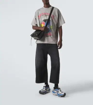 Balenciaga Printed cotton jersey T-shirt | Thumbnail 5 Balenciaga Printed cotton jersey T-shirt | Thumbnail 5