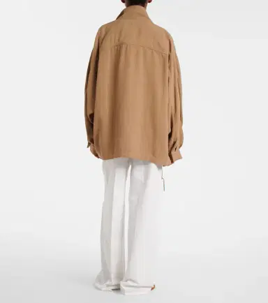 Citizens of Humanity Aurora cotton and linen wide-leg pants | Thumbnail 3 Citizens of Humanity Aurora cotton and linen wide-leg pants | Thumbnail 3