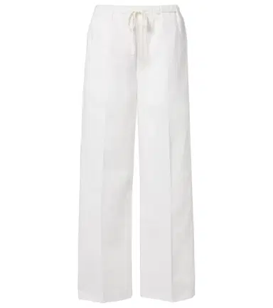 Citizens of Humanity Aurora cotton and linen wide-leg pants | Thumbnail 1 Citizens of Humanity Aurora cotton and linen wide-leg pants | Thumbnail 1