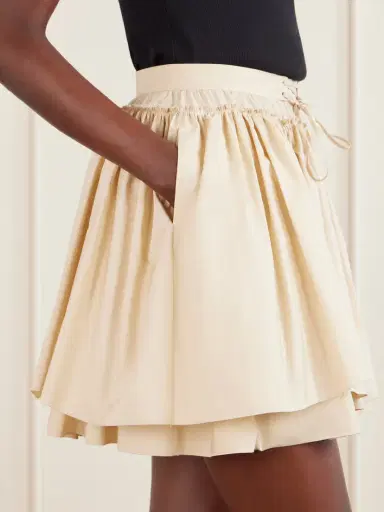 Loewe + Paula’s Ibiza Ruffled Cotton-poplin Mini Skirt | Thumbnail 5 Loewe + Paula’s Ibiza Ruffled Cotton-poplin Mini Skirt | Thumbnail 5