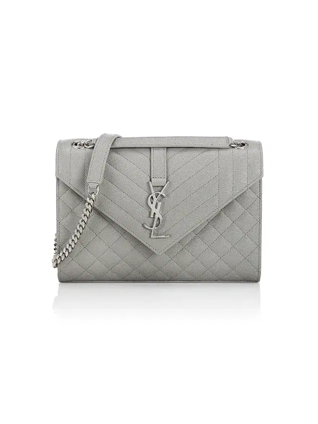 Women's Envelope Monogram Matelassé Leather Shoulder Bag - Nero Multi Women's Envelope Monogram Matelassé Leather Shoulder Bag - Nero Multi