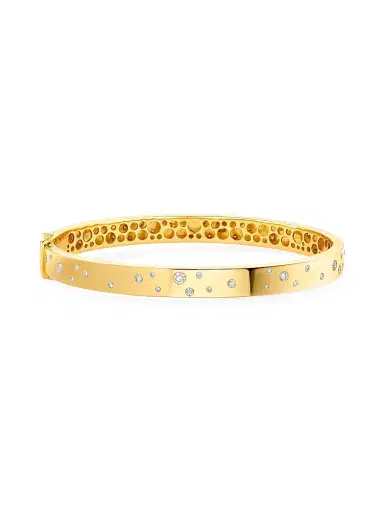 64 Facets Women's Stardust 18K Yellow Gold & 0.79 TCW Diamond Bangle - Yellow Gold | Thumbnail 1 64 Facets Women's Stardust 18K Yellow Gold & 0.79 TCW Diamond Bangle - Yellow Gold | Thumbnail 1