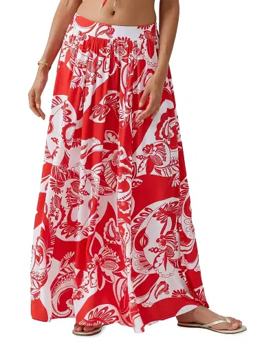 Melissa Odabash Women's High Summer Shiloh Printed Maxi Skirt - Floral | Thumbnail 3 Melissa Odabash Women's High Summer Shiloh Printed Maxi Skirt - Floral | Thumbnail 3