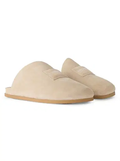 Givenchy Men's Puffy Mules in Suede - Beige - Size 13 | Thumbnail 2 Givenchy Men's Puffy Mules in Suede - Beige - Size 13 | Thumbnail 2