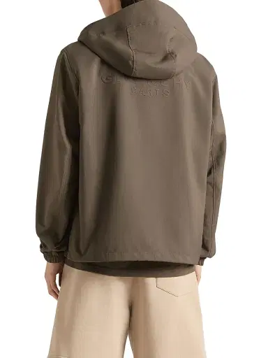 Givenchy Men's Windbreaker with Embroidery - Ebony Brown - Size 46 | Thumbnail 5 Givenchy Men's Windbreaker with Embroidery - Ebony Brown - Size 46 | Thumbnail 5