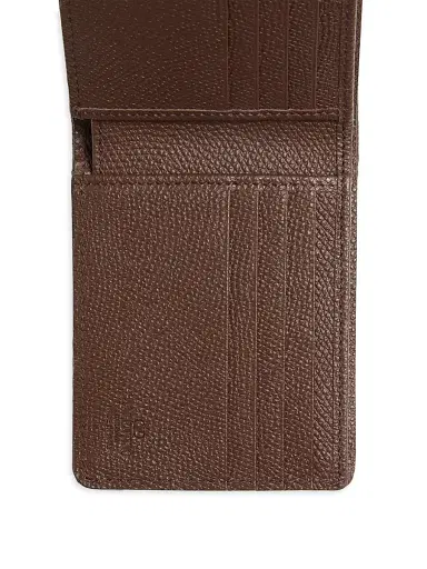 Valentino Garavani Men's VLogo Signature Wallet in Checked Fabric - Green Beige | Thumbnail 2 Valentino Garavani Men's VLogo Signature Wallet in Checked Fabric - Green Beige | Thumbnail 2