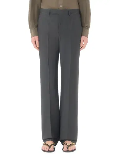 Valentino Garavani Men's Wool Pants - Dark Grey | Thumbnail 3 Valentino Garavani Men's Wool Pants - Dark Grey | Thumbnail 3