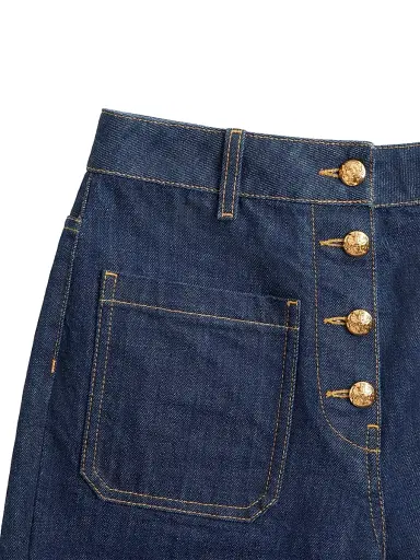 Valentino Garavani Women's Denim Jeans - Denim | Thumbnail 6 Valentino Garavani Women's Denim Jeans - Denim | Thumbnail 6
