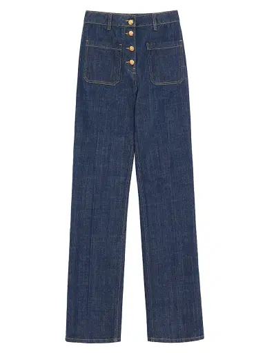 Valentino Garavani Women's Denim Jeans - Denim | Thumbnail 1 Valentino Garavani Women's Denim Jeans - Denim | Thumbnail 1