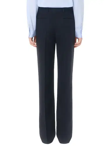 Valentino Garavani Men's Wool Pants - Dark Blue | Thumbnail 5 Valentino Garavani Men's Wool Pants - Dark Blue | Thumbnail 5
