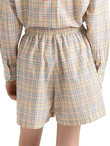 Prada Men's Cotton Bermuda Shorts - Blue | Thumbnail 4 Prada Men's Cotton Bermuda Shorts - Blue | Thumbnail 4