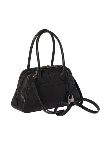 Miu Miu Women's Vivant Nappa Leather Top Handle Bag | Thumbnail 2 Miu Miu Women's Vivant Nappa Leather Top Handle Bag | Thumbnail 2