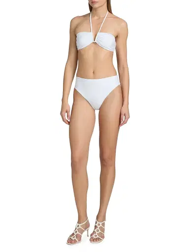 Ramy Brook Women's Elin Bikini Bottom - White | Thumbnail 2 Ramy Brook Women's Elin Bikini Bottom - White | Thumbnail 2
