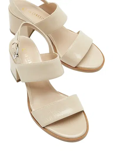 La Canadienne Women's Flemming 60MM Leather Block-Heel Sandals | Thumbnail 4 La Canadienne Women's Flemming 60MM Leather Block-Heel Sandals | Thumbnail 4