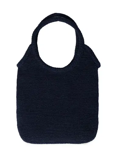 Miu Miu Women's Crochet Top Handle Bag - Blue | Thumbnail 2 Miu Miu Women's Crochet Top Handle Bag - Blue | Thumbnail 2
