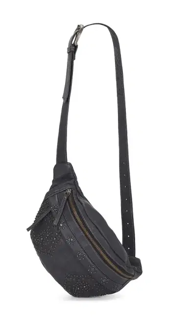 Free People Ana Adorned Sling Bag In Black | Thumbnail 1 Free People Ana Adorned Sling Bag In Black | Thumbnail 1