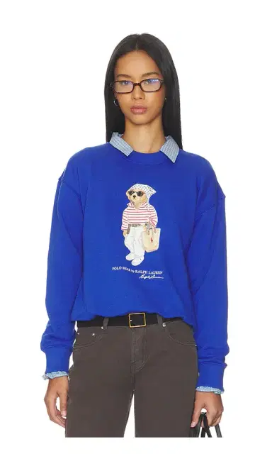 Polo Ralph Lauren Island Fleece Crew Neck Sweatshirt | Thumbnail 1 Polo Ralph Lauren Island Fleece Crew Neck Sweatshirt | Thumbnail 1