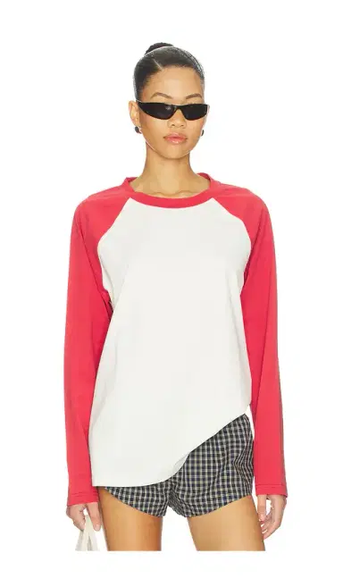 LIONESS Kravitz Baseball Tee | Thumbnail 1 LIONESS Kravitz Baseball Tee | Thumbnail 1