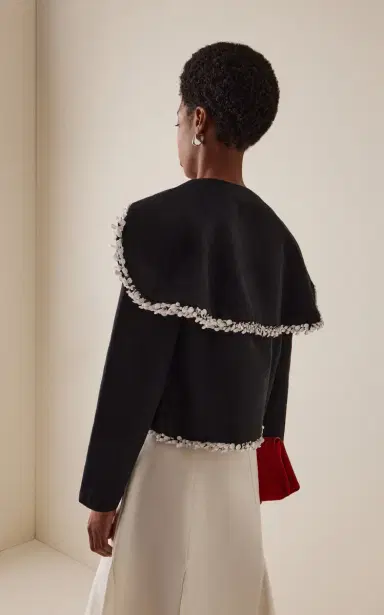 Diotima Exclusive Shell-Trimmed Cotton Jacket | Thumbnail 4 Diotima Exclusive Shell-Trimmed Cotton Jacket | Thumbnail 4