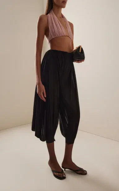 Burc Akyol Sultan Jersey Trousers | Thumbnail 3 Burc Akyol Sultan Jersey Trousers | Thumbnail 3
