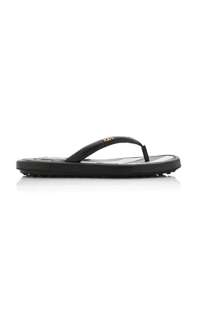 Tod's Leather Thong Sandals | Thumbnail 1 Tod's Leather Thong Sandals | Thumbnail 1