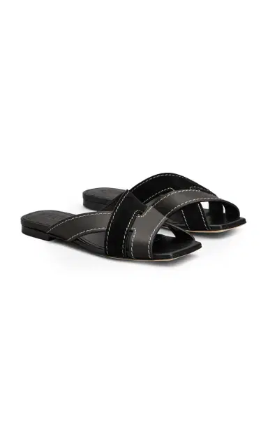 Tod's Leather Sandals | Thumbnail 3 Tod's Leather Sandals | Thumbnail 3