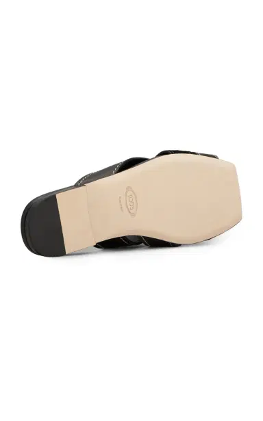 Tod's Leather Sandals | Thumbnail 5 Tod's Leather Sandals | Thumbnail 5
